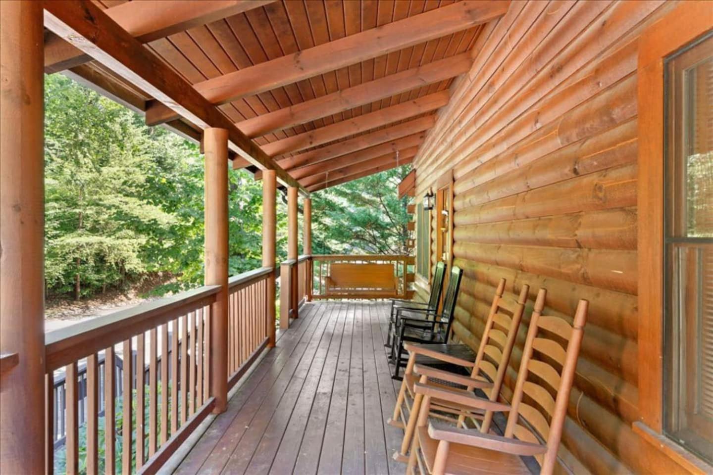 5Br Smoky Cabin Hot Tub, Games, 1 Mi To Parkway Pigeon Forge Exterior photo